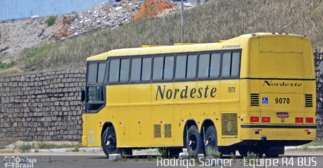 Viação Nordeste 9070 na cidade de Natal, Rio Grande do Norte, Brasil, por Rodrigo S. G Busólogo do Brasil. Número da foto: #2982780.