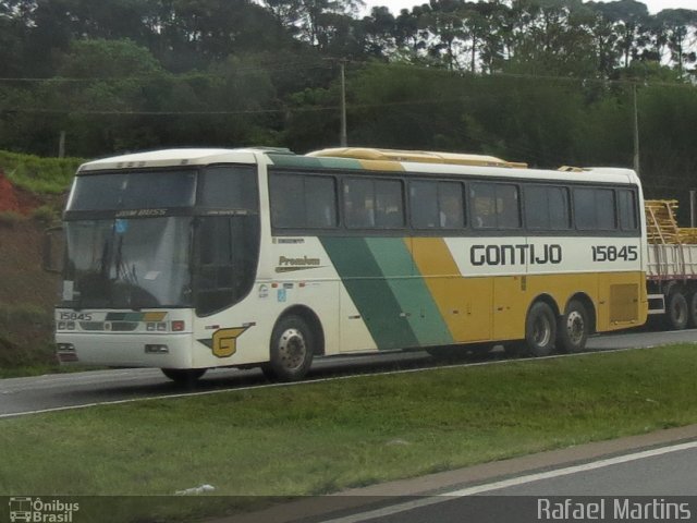 Empresa Gontijo de Transportes 15845 na cidade de Vargem, São Paulo, Brasil, por Rafael Martins. ID da foto: 2982088.