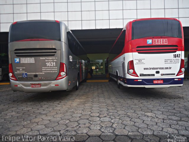 Breda Transportes e Serviços 1647 na cidade de Peruíbe, São Paulo, Brasil, por Felipe Vitor Paixão Vieira. Número da foto: #2983903.