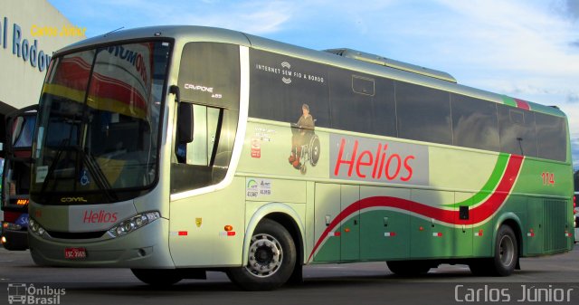 Helios Coletivos e Cargas 114 na cidade de Goiânia, Goiás, Brasil, por Carlos Júnior. Número da foto: #2982019.