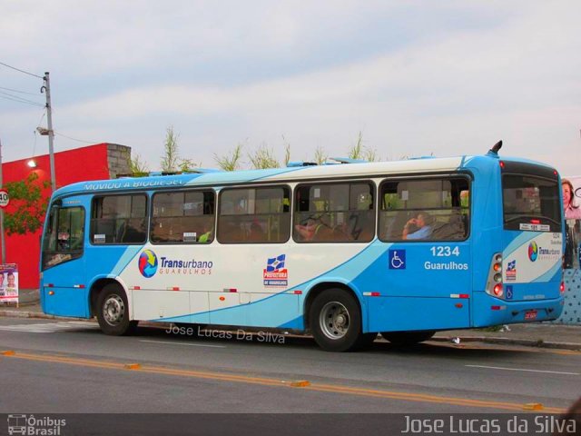 Empresa de Ônibus Guarulhos 1234 na cidade de Guarulhos, São Paulo, Brasil, por Jose Lucas da Silva. Número da foto: #2982185.