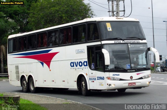 AVOA - Auto Viação Ourinhos Assis 32960 na cidade de São Paulo, São Paulo, Brasil, por Leonardo Fidelli. ID da foto: 2982798.