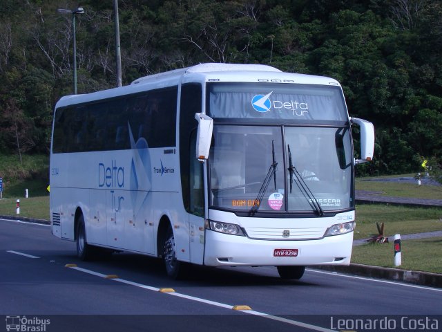 Delta Tur 3014 na cidade de Teresópolis, Rio de Janeiro, Brasil, por Leonardo Costa. ID da foto: 2982461.