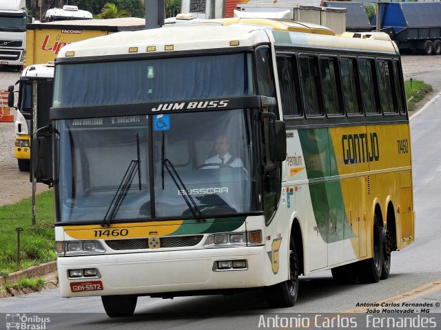 Empresa Gontijo de Transportes 11460 na cidade de João Monlevade, Minas Gerais, Brasil, por Antonio Carlos Fernandes. Número da foto: #2984567.