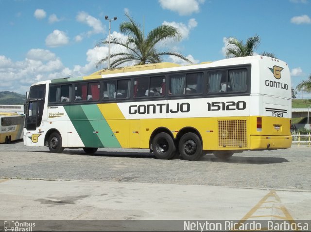 Empresa Gontijo de Transportes 15120 na cidade de Perdões, Minas Gerais, Brasil, por Nélyton Ricardo  Barbosa. ID da foto: 2986040.