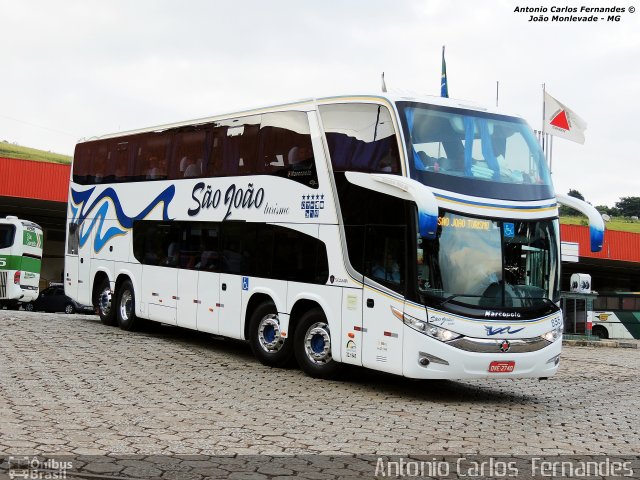 São João Turismo 855 na cidade de João Monlevade, Minas Gerais, Brasil, por Antonio Carlos Fernandes. Número da foto: #2984578.