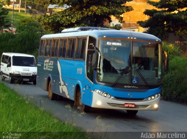 Exdil - Expresso Divinopolitano 1110 na cidade de Belo Horizonte, Minas Gerais, Brasil, por Adão Raimundo Marcelino. Número da foto: #2985928.