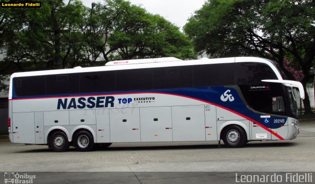 Viação Nasser 202145 na cidade de São Paulo, São Paulo, Brasil, por Leonardo Fidelli. Número da foto: #2985941.