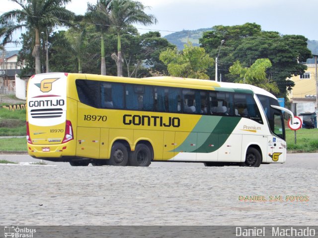 Empresa Gontijo de Transportes 18970 na cidade de Perdões, Minas Gerais, Brasil, por Daniel  Machado. Número da foto: #2985740.