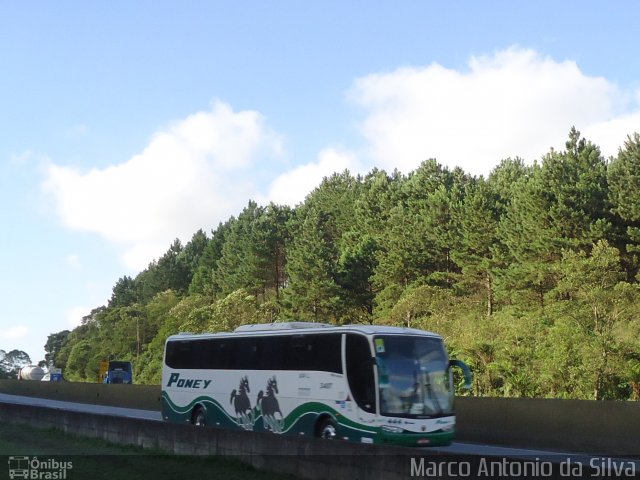 Trans Poney 3407 na cidade de São Bernardo do Campo, São Paulo, Brasil, por Marco Antonio da Silva. Número da foto: #2985501.