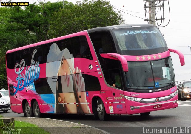 Lidia Turismo 4013 na cidade de São Paulo, São Paulo, Brasil, por Leonardo Fidelli. Número da foto: #2984552.