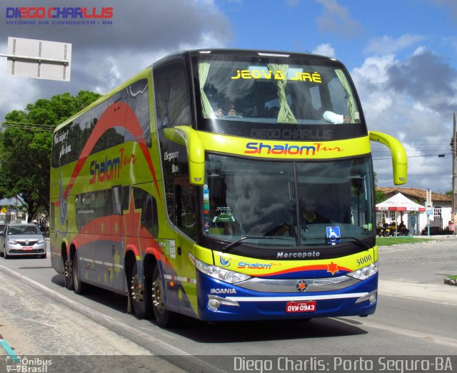 Shalom Tur 3000 na cidade de Porto Seguro, Bahia, Brasil, por Diego Charlis Coelho. Número da foto: #2984789.
