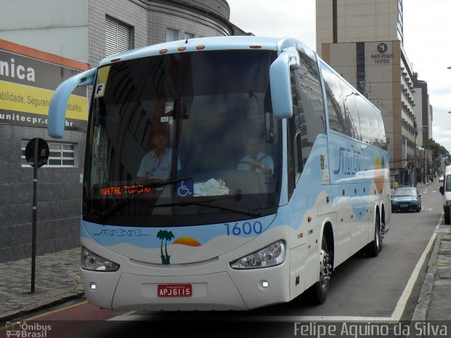 Transportadora Turística Natal 1600 na cidade de Curitiba, Paraná, Brasil, por Felipe Aquino da Silva. Número da foto: #2987501.