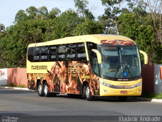 Viação Itapemirim 60771 na cidade de Brasília, Distrito Federal, Brasil, por Vladimir Ru. ID da foto: 2986940.