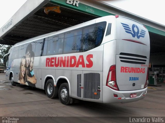 Reunidas Transportes Coletivos 33804 na cidade de Santo Ângelo, Rio Grande do Sul, Brasil, por Leandro Melo Valls. Número da foto: #2986536.