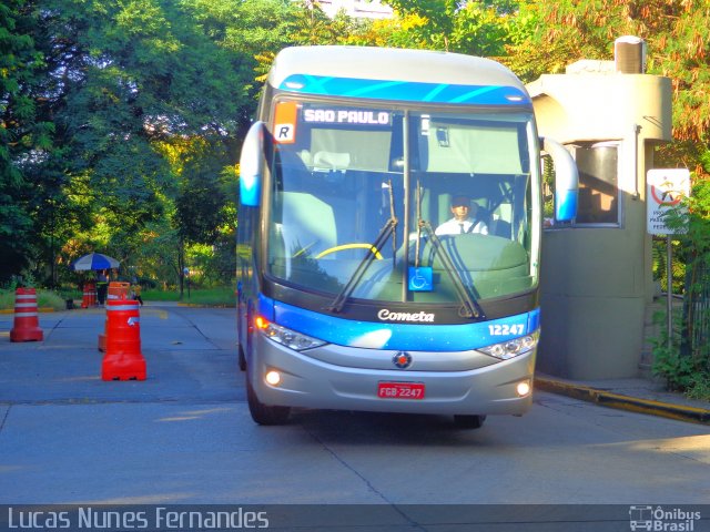 Viação Cometa 12247 na cidade de São Paulo, São Paulo, Brasil, por Lucas Nunes Fernandes. Número da foto: #2988967.