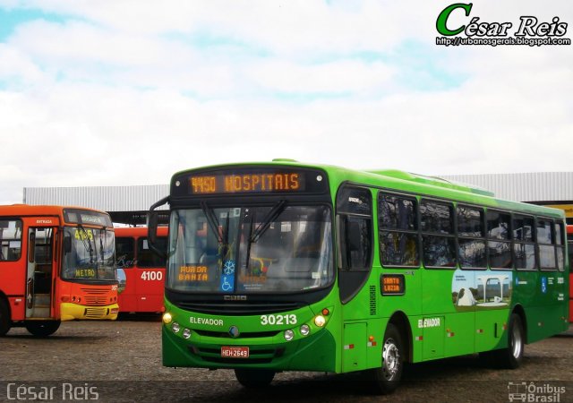 Expresso Luziense > Territorial Com. Part. e Empreendimentos 30213 na cidade de Santa Luzia, Minas Gerais, Brasil, por César Ônibus. ID da foto: 2990500.