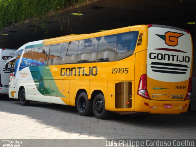 Empresa Gontijo de Transportes 19195 na cidade de Belo Horizonte, Minas Gerais, Brasil, por Luis Philippe Cardoso Coelho. Número da foto: #2991870.