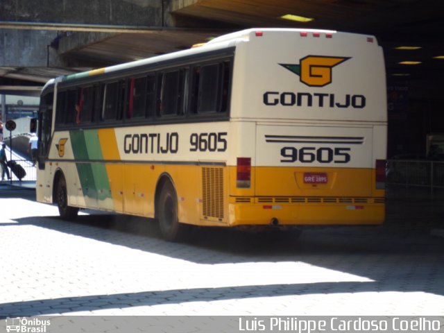 Empresa Gontijo de Transportes 9605 na cidade de Belo Horizonte, Minas Gerais, Brasil, por Luis Philippe Cardoso Coelho. ID da foto: 2991862.