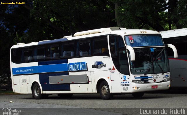 VIDA - Viação Danúbio Azul 8004 na cidade de São Paulo, São Paulo, Brasil, por Leonardo Fidelli. Número da foto: #2992613.