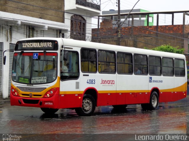 Empresa de Transportes Joevanza 4083 na cidade de Salvador, Bahia, Brasil, por Leonardo Queiroz. ID da foto: 2991469.