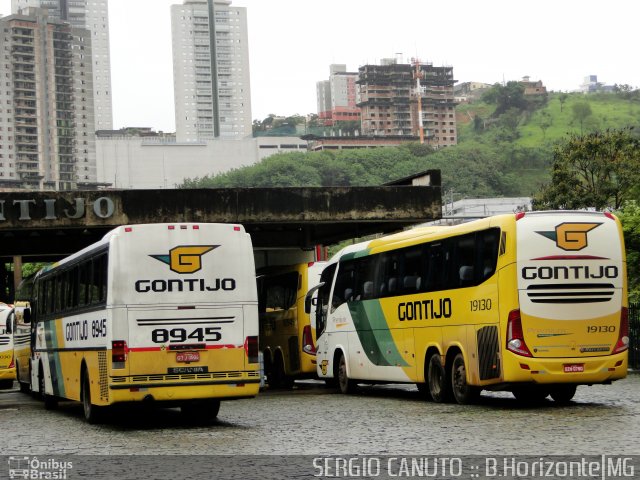 Empresa Gontijo de Transportes 8945 na cidade de Belo Horizonte, Minas Gerais, Brasil, por Sérgio Augusto Braga Canuto. ID da foto: 2992955.