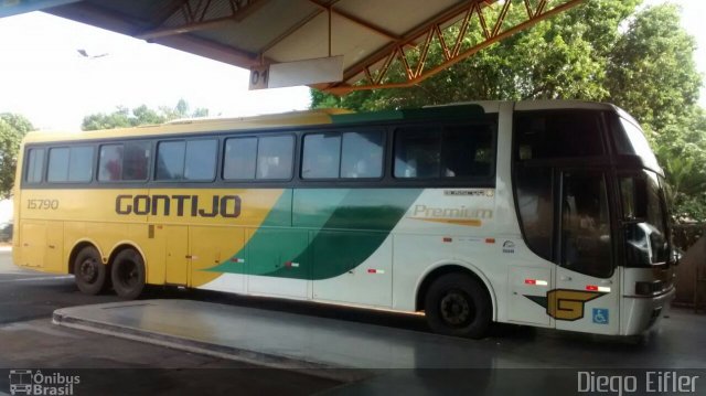Empresa Gontijo de Transportes 15790 na cidade de Uberaba, Minas Gerais, Brasil, por Diego Eifler. Número da foto: #2991579.