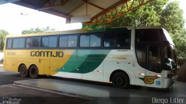 Empresa Gontijo de Transportes 15790 na cidade de Uberaba, Minas Gerais, Brasil, por Diego Eifler. ID da foto: 2991579.