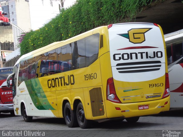 Empresa Gontijo de Transportes 19160 na cidade de Belo Horizonte, Minas Gerais, Brasil, por Gabriel Oliveira. Número da foto: #2992689.