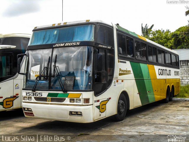 Empresa Gontijo de Transportes 15365 na cidade de Recife, Pernambuco, Brasil, por Lucas Silva. ID da foto: 2992537.