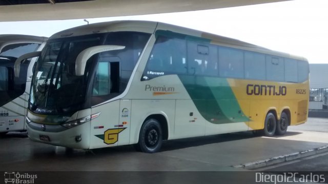 Empresa Gontijo de Transportes 18225 na cidade de Marília, São Paulo, Brasil, por Diego Carlos Oliveira. Número da foto: #2991297.