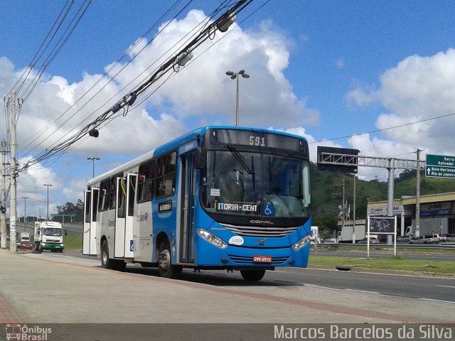 Metropolitana Transportes e Serviços 11079 na cidade de Cariacica, Espírito Santo, Brasil, por Marcos Barcelos da Silva. Número da foto: #2953092.