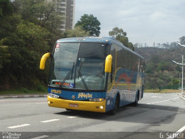 Rápido Expresso Fênix Viação 17525 na cidade de Jundiaí, São Paulo, Brasil, por Gabriel Giacomin de Lima. Número da foto: #2953680.
