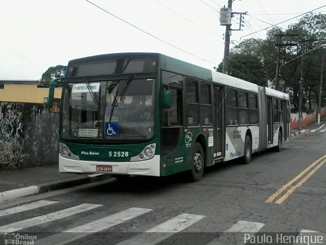 Via Sul Transportes Urbanos 5 2528 na cidade de São Paulo, São Paulo, Brasil, por Paulo Henrique. ID da foto: 2953408.