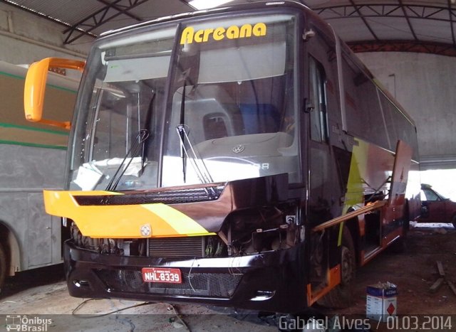 Empresa de Transporte Coletivo Trans Acreana 8339 na cidade de Rio Branco, Acre, Brasil, por Antonio Gabriel Alves de Lima. ID da foto: 2953529.