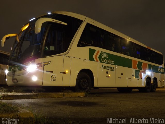 Cia. São Geraldo de Viação 21410 na cidade de São Paulo, São Paulo, Brasil, por Michael  Alberto Vieira. Número da foto: #2952747.