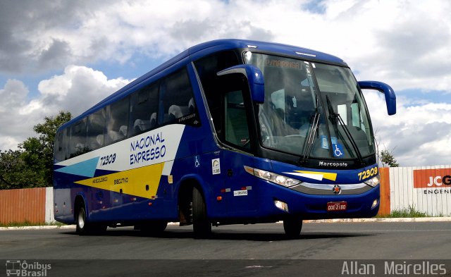Nacional Expresso 72309 na cidade de Brasília, Distrito Federal, Brasil, por Allan  Meirelles. Número da foto: #2952979.