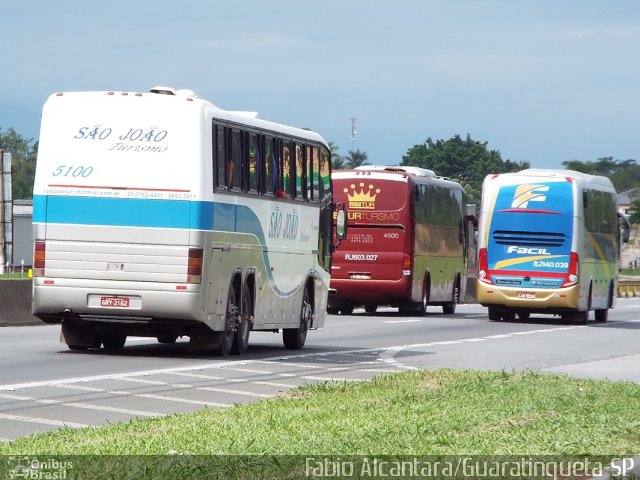 São João Turismo 5100 na cidade de Lorena, São Paulo, Brasil, por Fabio Alcantara. Número da foto: #2953870.