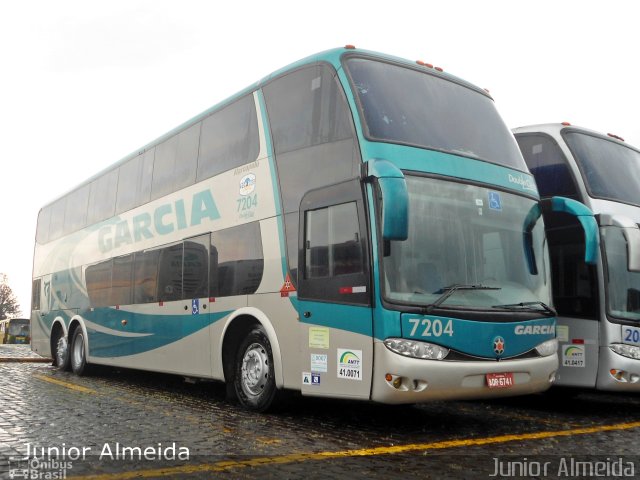 Viação Garcia 7204 na cidade de Londrina, Paraná, Brasil, por Junior Almeida. Número da foto: #2953908.