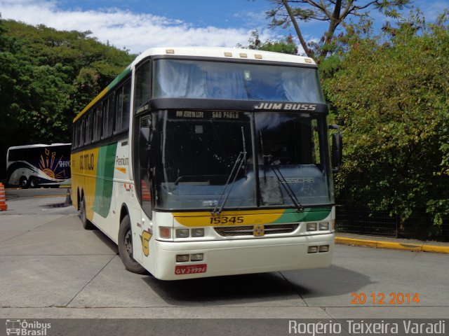 Empresa Gontijo de Transportes 15345 na cidade de São Paulo, São Paulo, Brasil, por Rogério Teixeira Varadi. Número da foto: #2994710.