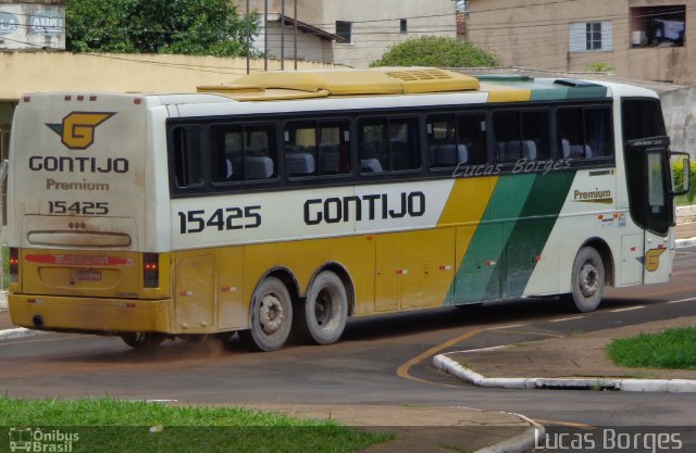 Empresa Gontijo de Transportes 15425 na cidade de Araxá, Minas Gerais, Brasil, por Lucas Borges . ID da foto: 2994222.