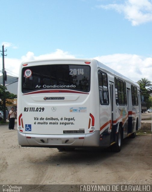 Auto Viação Salineira RJ 111.029 na cidade de Duque de Caxias, Rio de Janeiro, Brasil, por Fabiano Magalhaes. Número da foto: #2994711.
