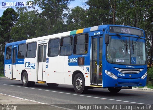 Concessionária Salvador Norte - CSN Transportes 10097 na cidade de Vitória da Conquista, Bahia, Brasil, por Diego Charlis Coelho. Número da foto: #2994405.