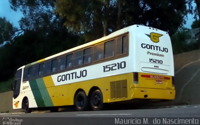 Empresa Gontijo de Transportes 15210 na cidade de Belo Horizonte, Minas Gerais, Brasil, por Maurício Nascimento. Número da foto: #2993773.