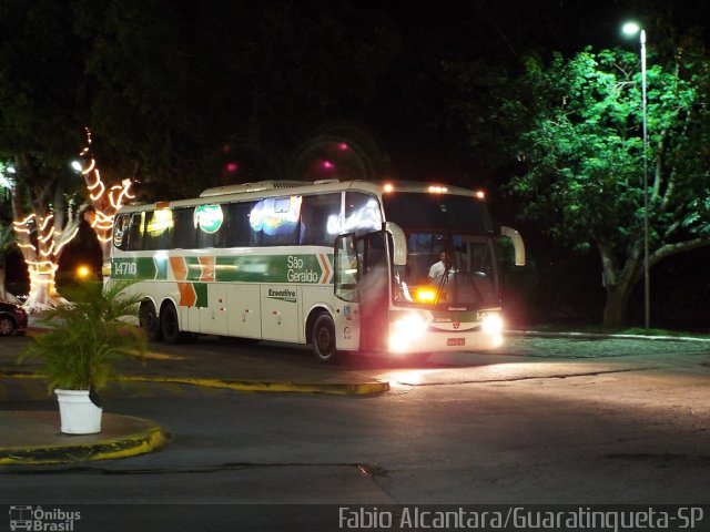 Cia. São Geraldo de Viação 14710 na cidade de Guaratinguetá, São Paulo, Brasil, por Fabio Alcantara. Número da foto: #2997537.