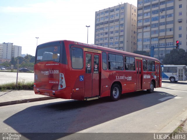 Auto Lotação Ingá 1.1.008 na cidade de Niterói, Rio de Janeiro, Brasil, por Lucas Lima. Número da foto: #2997635.
