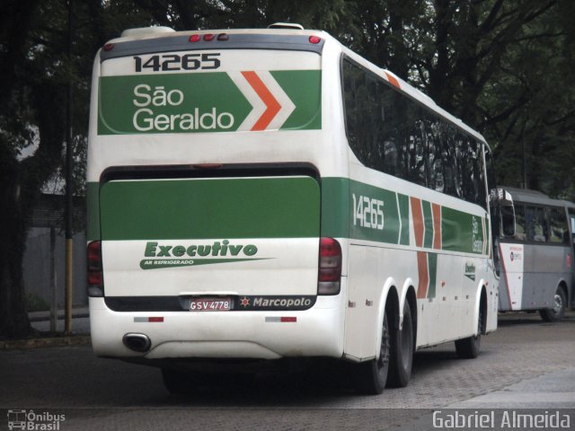 Cia. São Geraldo de Viação 14265 na cidade de São Paulo, São Paulo, Brasil, por Gabriel Almeida. Número da foto: #2995157.