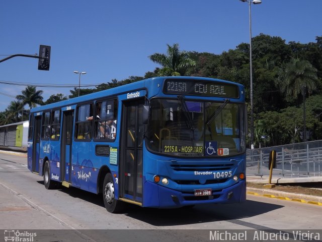 Auto Omnibus Floramar 10495 na cidade de Belo Horizonte, Minas Gerais, Brasil, por Michael  Alberto Vieira. Número da foto: #2997262.