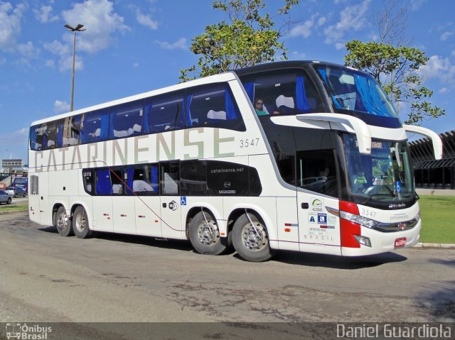 Auto Viação Catarinense 3547 na cidade de Florianópolis, Santa Catarina, Brasil, por Daniel Guardiola. Número da foto: #2996599.