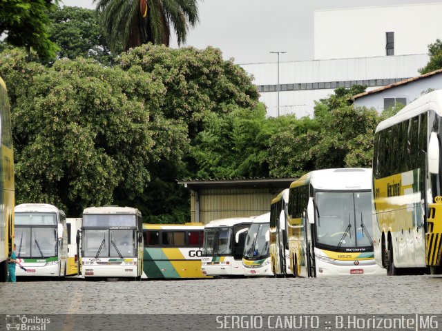 Empresa Gontijo de Transportes Garagem BHZ na cidade de Belo Horizonte, Minas Gerais, Brasil, por Sérgio Augusto Braga Canuto. ID da foto: 2997545.